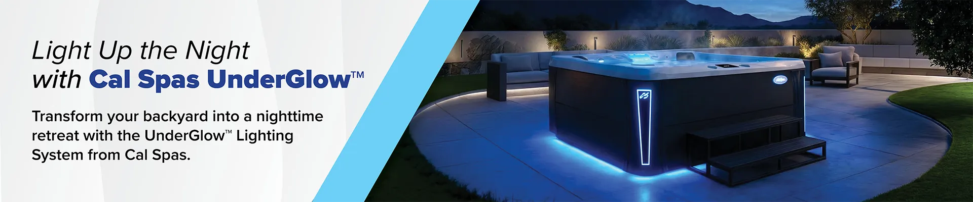 Calspas hot tub being used in a family setting - Ocala